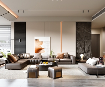 Modern A Living Room-ID:230482108