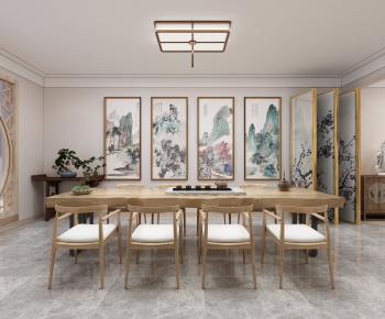 Chinese Style Dining Room-ID:575613986