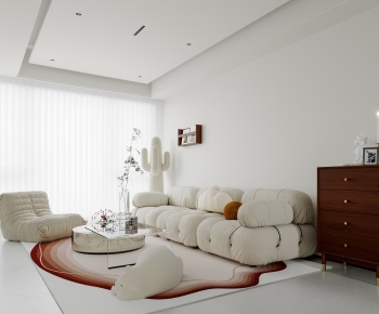 Wabi-sabi Style A Living Room-ID:303047905