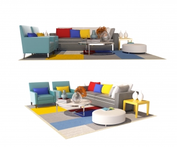 Modern Sofa Combination-ID:595241075