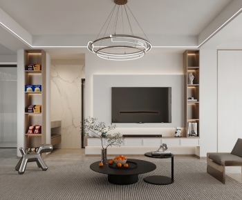 Modern A Living Room-ID:218836075