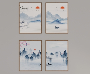 New Chinese Style Painting-ID:354433064