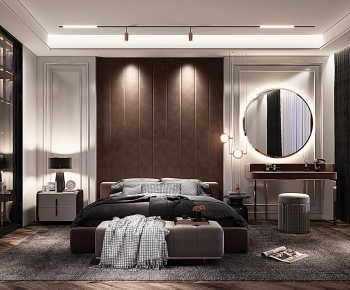 New Chinese Style Bedroom-ID:477289923