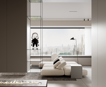 Modern A Living Room-ID:632932905