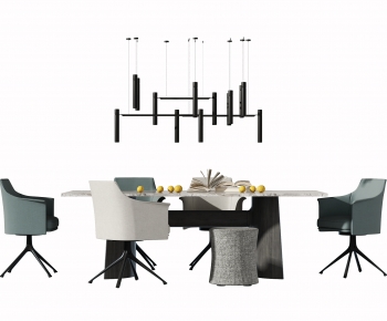 Modern Dining Table And Chairs-ID:451075081
