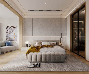 Modern Bedroom-ID:483042006