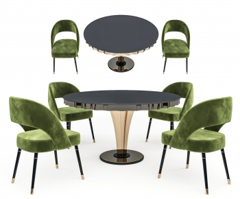 Modern Dining Table And Chairs-ID:256604915