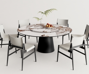 Modern Dining Table And Chairs-ID:928394085