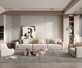 Modern A Living Room-ID:835608017
