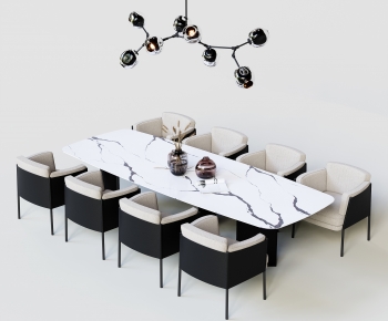 Modern Dining Table And Chairs-ID:204068907