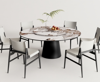 Modern Dining Table And Chairs-ID:434644943