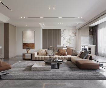 Modern A Living Room-ID:975476039