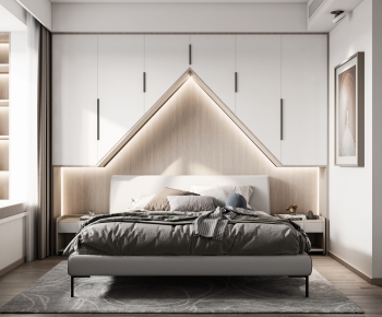 Modern Bedroom-ID:673002003