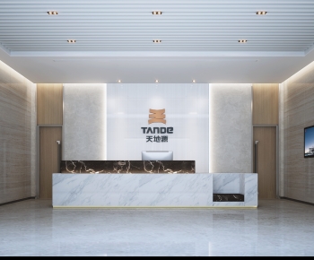 Modern Office Reception Desk-ID:323194981