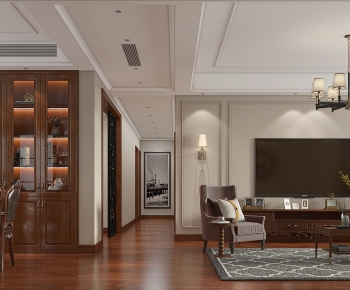 American Style A Living Room-ID:933083064