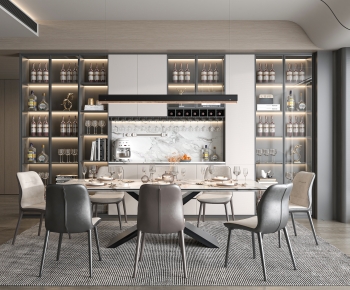 Modern Dining Room-ID:996849061