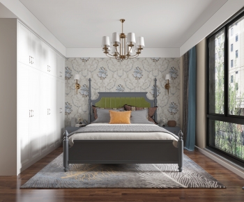 American Style Bedroom-ID:470056062