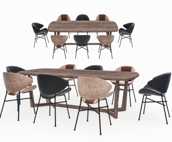 Modern Dining Table And Chairs-ID:116078997