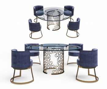 Modern Dining Table And Chairs-ID:614434001