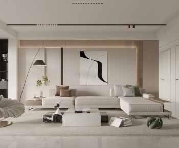 Modern A Living Room-ID:580626011