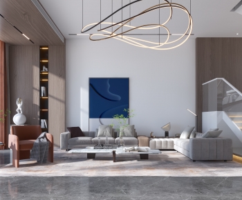 Modern A Living Room-ID:102069487