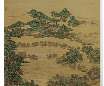 Chinese Style Painting-ID:402412897