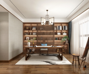 New Chinese Style Study Space-ID:387739901