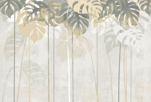 ModernAnimal And Plant Pattern Wallpaper