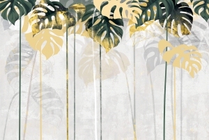 ModernAnimal And Plant Pattern Wallpaper