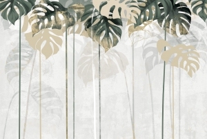 ModernAnimal And Plant Pattern Wallpaper