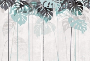 ModernAnimal And Plant Pattern Wallpaper