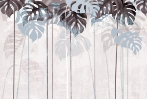 ModernAnimal And Plant Pattern Wallpaper