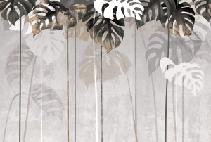 ModernAnimal And Plant Pattern Wallpaper