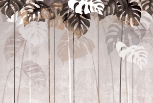 ModernAnimal And Plant Pattern Wallpaper