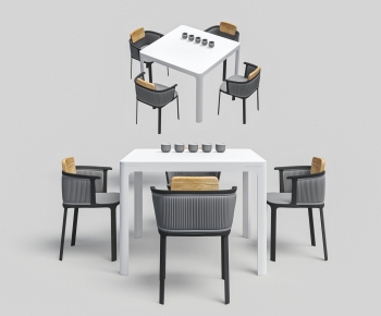 Modern Dining Table And Chairs-ID:835529099