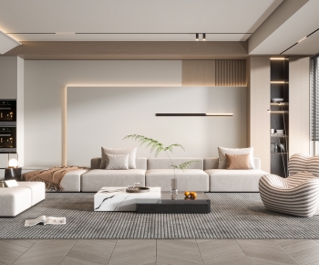 Modern A Living Room-ID:952265021