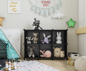 Nordic Style Children's Room Activity Room-ID:365145924