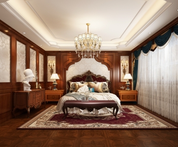 American Style Bedroom-ID:822571044