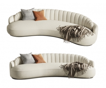 Modern Curved Sofa-ID:437675004