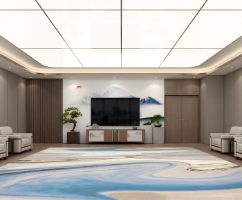 New Chinese Style Meeting Room-ID:315548908