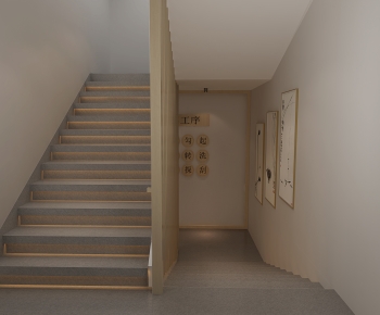 New Chinese Style Stairwell-ID:753887893