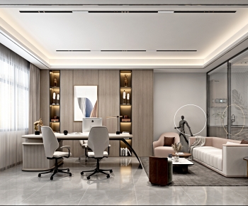 Modern Manager's Office-ID:493550064