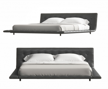 Modern Double Bed-ID:140402088