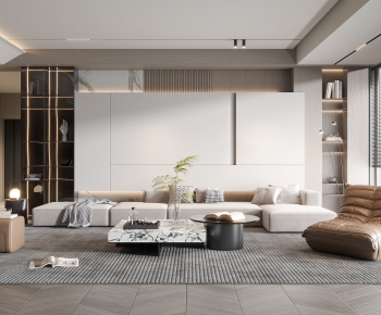 Modern A Living Room-ID:201489935