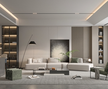 Modern A Living Room-ID:130937108