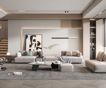 Modern A Living Room-ID:148830429