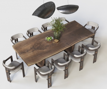 Modern Dining Table And Chairs-ID:463918929