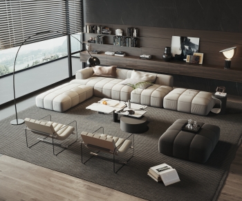 Modern Sofa Combination-ID:215477944