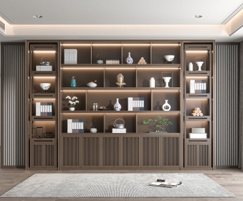 New Chinese Style Bookcase-ID:875693083