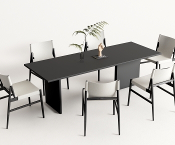 Modern Dining Table And Chairs-ID:506188917